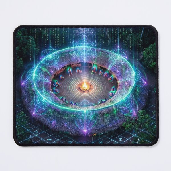 Item preview, Spirit of the Jungle — Visions of the Soul | Visionary Spiritual Art · Ancestral Code designed and sold by RoninGangStudio.