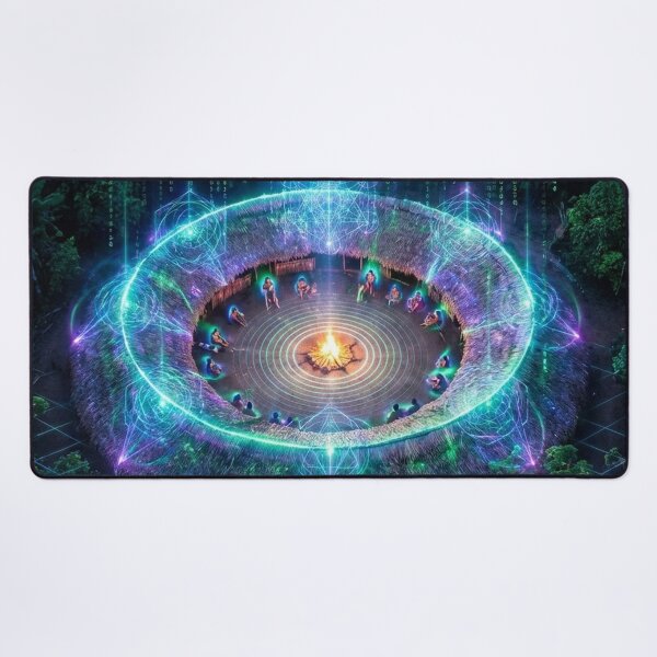 Item preview, Spirit of the Jungle — Visions of the Soul | Visionary Spiritual Art · Ancestral Code designed and sold by RoninGangStudio.