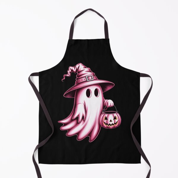 Item preview, Cute Pink Ghost Witch Halloween Pumpkin Pail Gift designed and sold by Zizo-DR44.