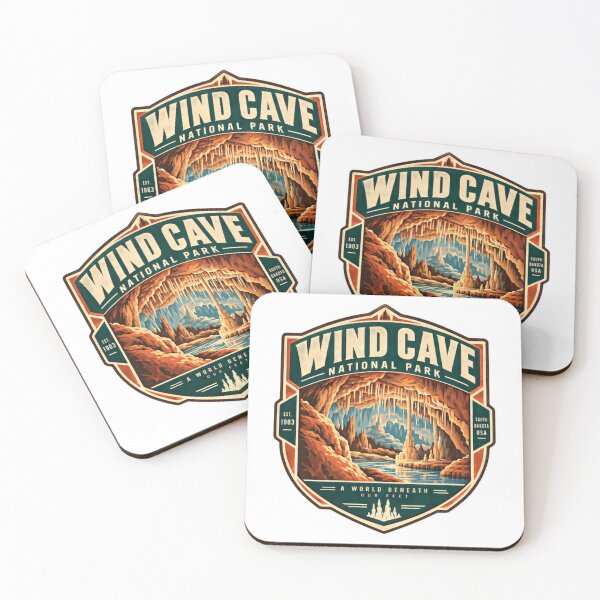Item preview, Wind Cave National Park South Dakota Cave Explorer Travel designed and sold by Simsimah26Parks.