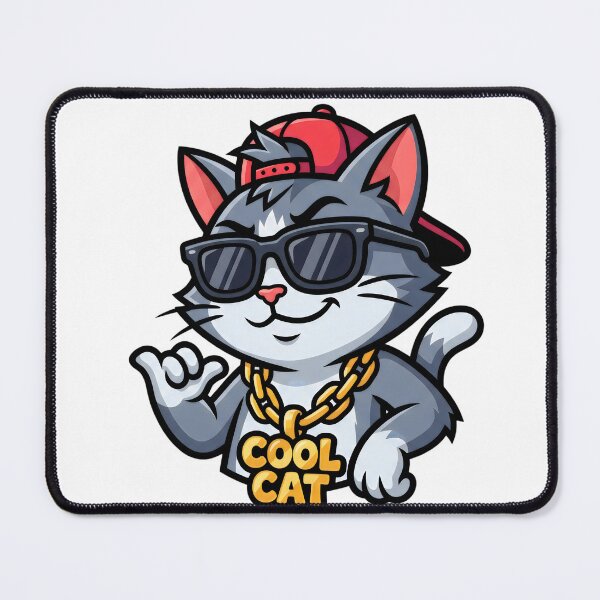 Item preview, Cool Cat – Hip Hop Streetwear Cat Cartoon designed and sold by ruman2520.