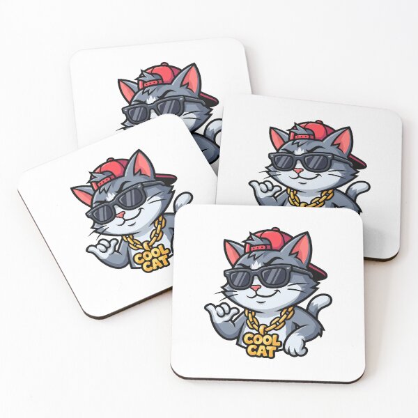 Item preview, Cool Cat – Hip Hop Streetwear Cat Cartoon designed and sold by ruman2520.