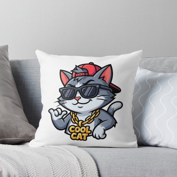 Item preview, Cool Cat – Hip Hop Streetwear Cat Cartoon designed and sold by ruman2520.