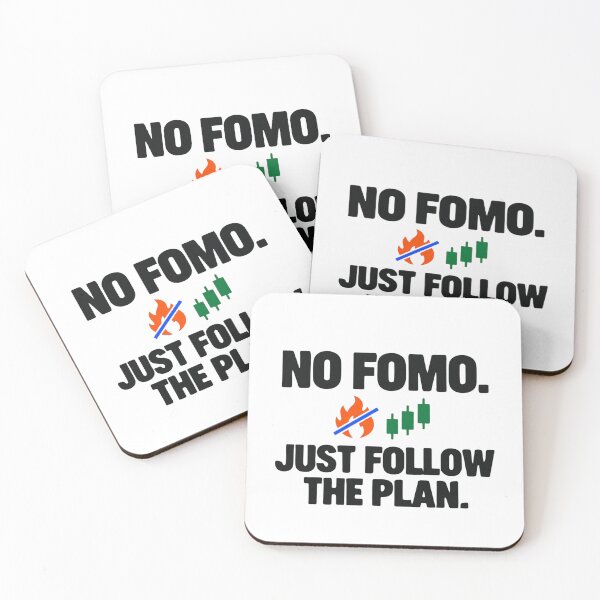 Item preview, No FOMO Just Follow the Plan Trader designed and sold by AuricFlow.