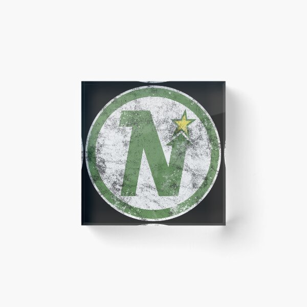 Item preview, Minnesota Northstars Hockey Team With Worn Effect designed and sold by xanderkaiser.