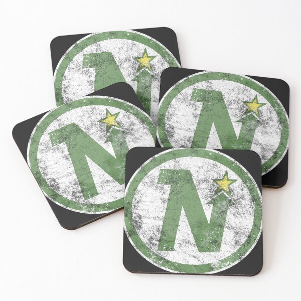 Item preview, Minnesota Northstars Hockey Team With Worn Effect designed and sold by xanderkaiser.
