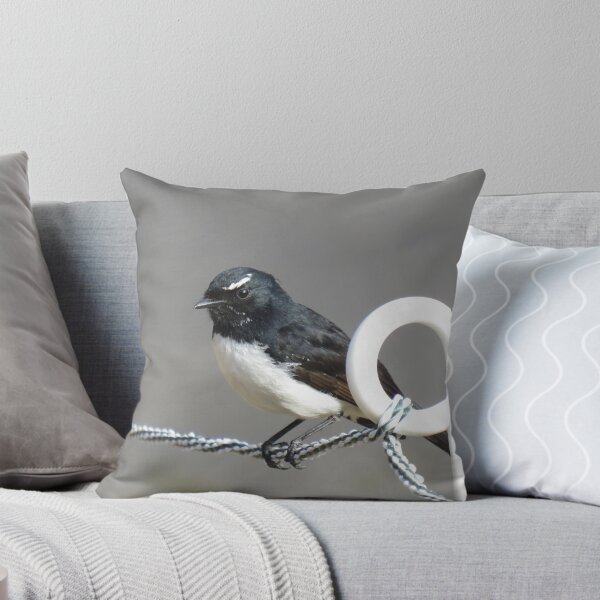 Item preview, Willie wagtail closeup designed and sold by greentiger1.