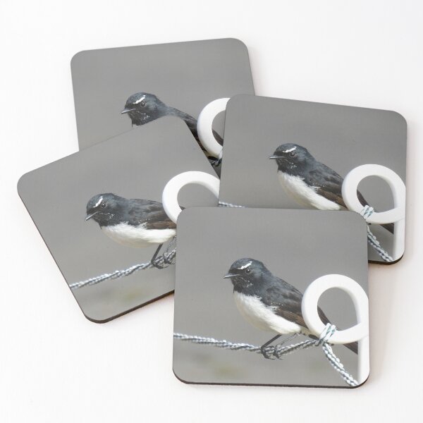 Item preview, Willie wagtail closeup designed and sold by greentiger1.