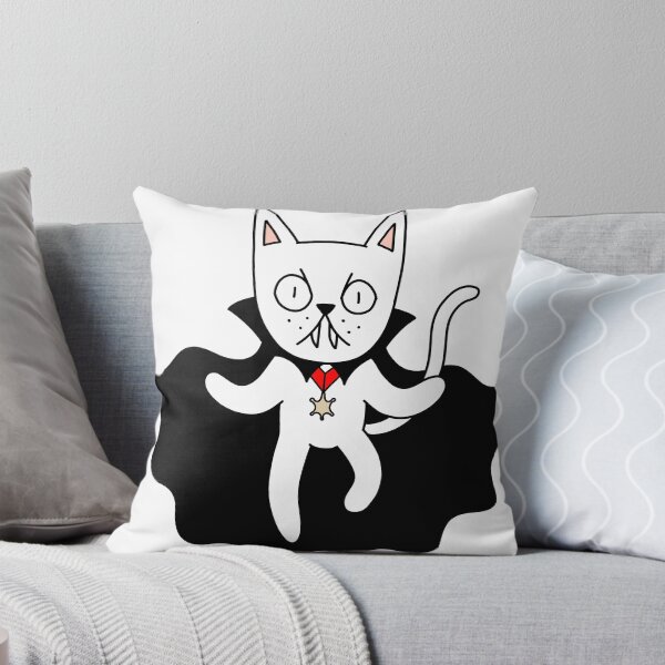 Item preview, Dracula Cat - Floating - white designed and sold by motherbrainart.