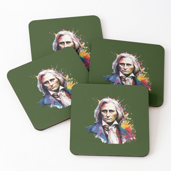 Item preview, A Watercolor of Liszt designed and sold by EveFarb.