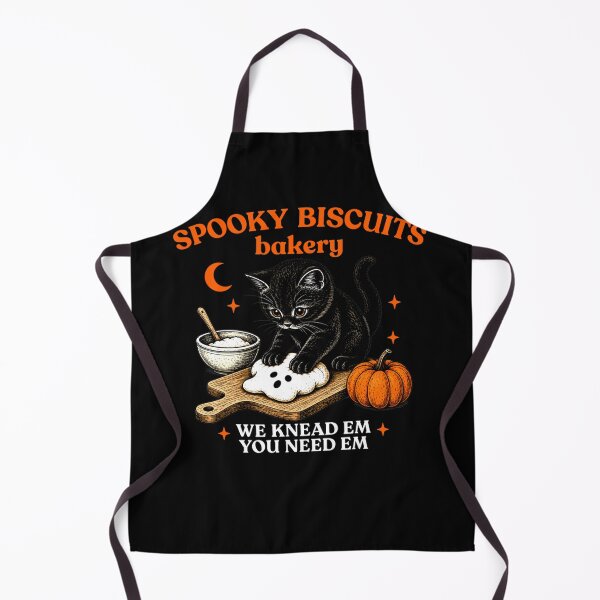 Item preview, Kitty Biscuits Spooky Season Spooky Biscuits Bakery Cat designed and sold by chasenurbyst.