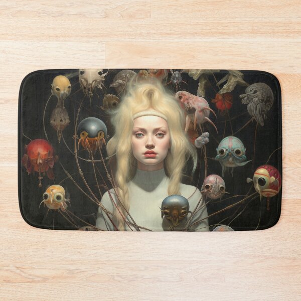 Item preview, Floating Alien Friends: Surreal Cosmic Space Art  designed and sold by DEC02.