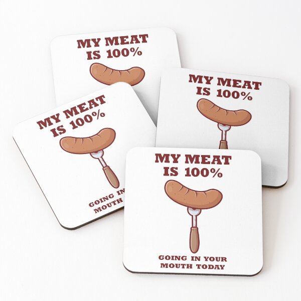 Item preview, Funny BBQ design – Cheeky sausage BBQ Humour designed and sold by messy-nessie.