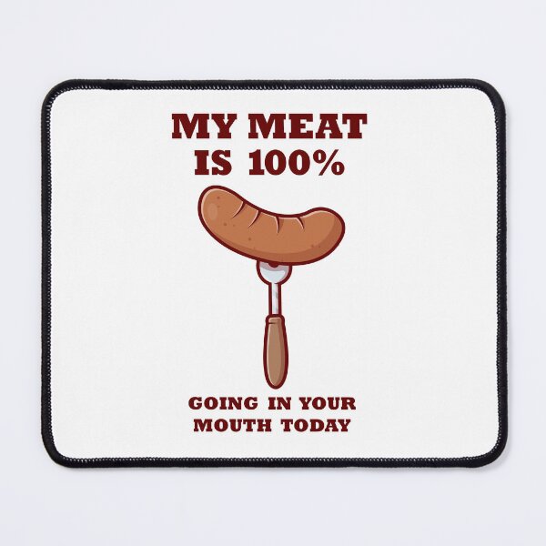 Item preview, Funny BBQ design – Cheeky sausage BBQ Humour designed and sold by messy-nessie.