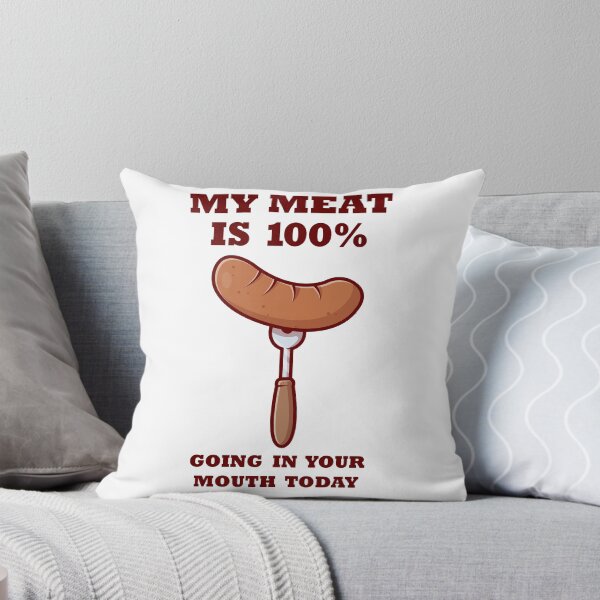 Item preview, Funny BBQ design – Cheeky sausage BBQ Humour designed and sold by messy-nessie.