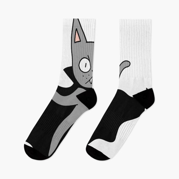 Item preview, Dracula Cat - Floating - gray designed and sold by motherbrainart.