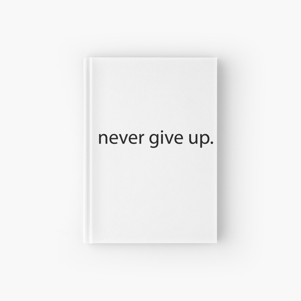 "Inspirational Gifts Never Give Up Motivational Gift Ideas & Quotes