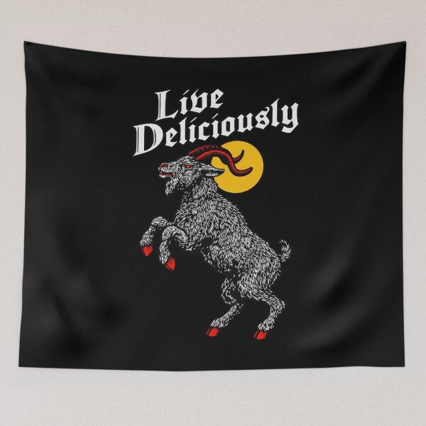 Item preview, Black Philip Live Deliciously designed and sold by Sanchez-Cast.