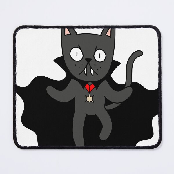 Item preview, Dracula Cat - Floating - black designed and sold by motherbrainart.