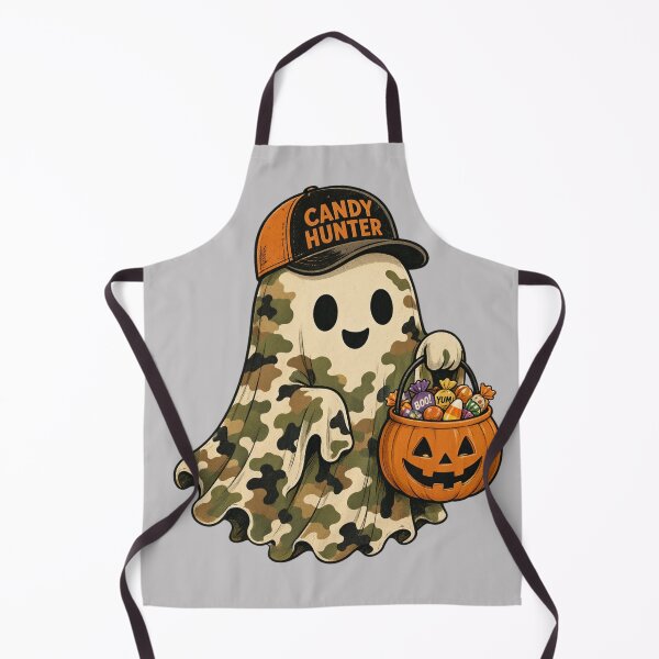Item preview, Camo Ghost Candy Hunter Cute Halloween Trick Or Treat designed and sold by CF_VintageDesign.