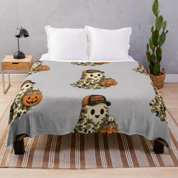 Item preview, Camo Ghost Candy Hunter Cute Halloween Trick Or Treat designed and sold by CF_VintageDesign.