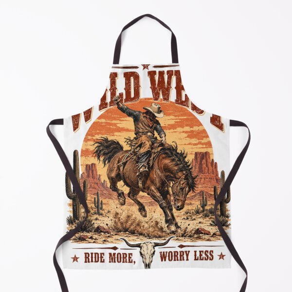 Item preview, Wild West Rodeo Rider designed and sold by CarrotBadminton.