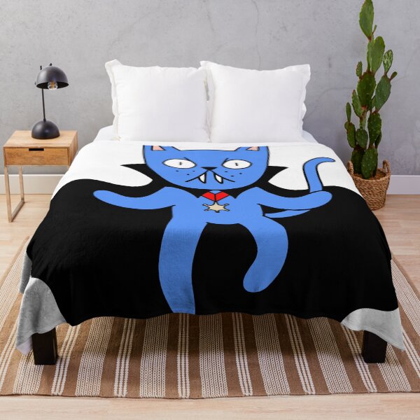 Item preview, Dracula Cat - Floating - blue designed and sold by motherbrainart.
