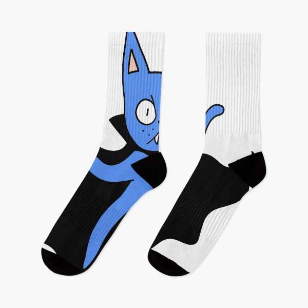 Item preview, Dracula Cat - Floating - blue designed and sold by motherbrainart.