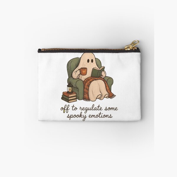 Item preview, Spooky Ghost Reading Book Cozy Halloween Coffee Introvert Cute Ghost designed and sold by BuncoHearas.