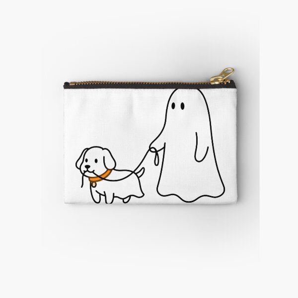 Artikelvorschau, Lustiger Geisterhund-Gassigänger, minimalistisch, süß, gruselig entworfen und verkauft von WorldShop17.