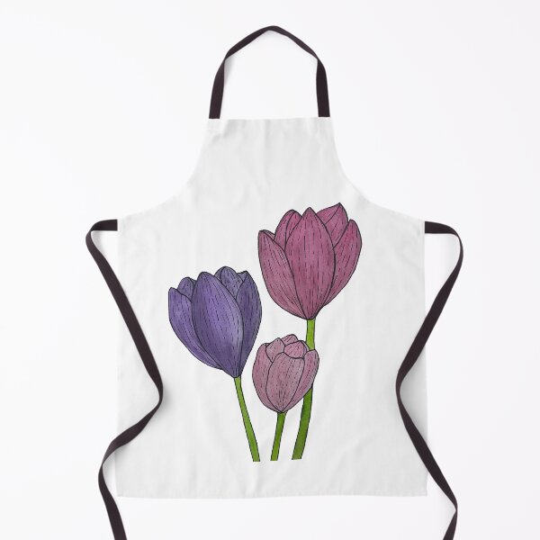 Item preview, Three Tulips designed and sold by Lisa Neuman Watercolors.