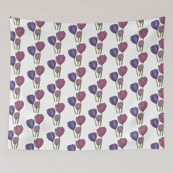 Item preview, Three Tulips designed and sold by Lisa Neuman Watercolors.
