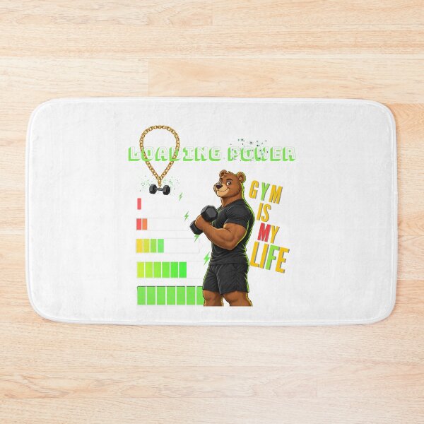 Item preview, Gym Is My Life Bear T-Shirt designed and sold by Ibrahimsaeed27.