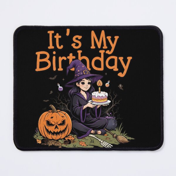 Item preview, Witch Its My Birthday Cute Spooky Magic Cake Gift designed and sold by RoyesButler.