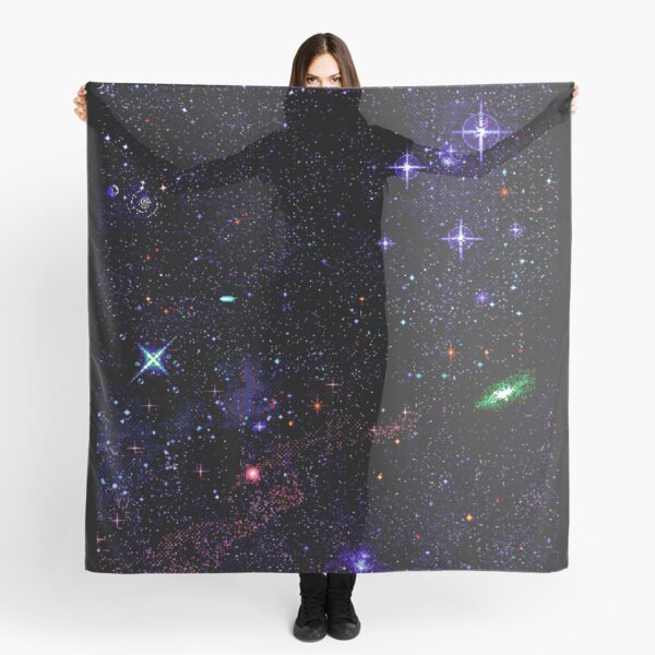 Pixel Starscape Scarf