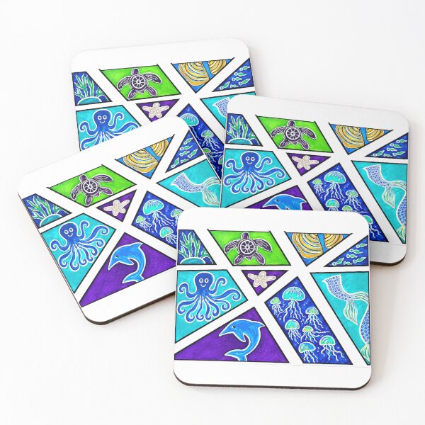 Item preview, Under the sea  designed and sold by Soulfeast-Art by Kathleen Busch .