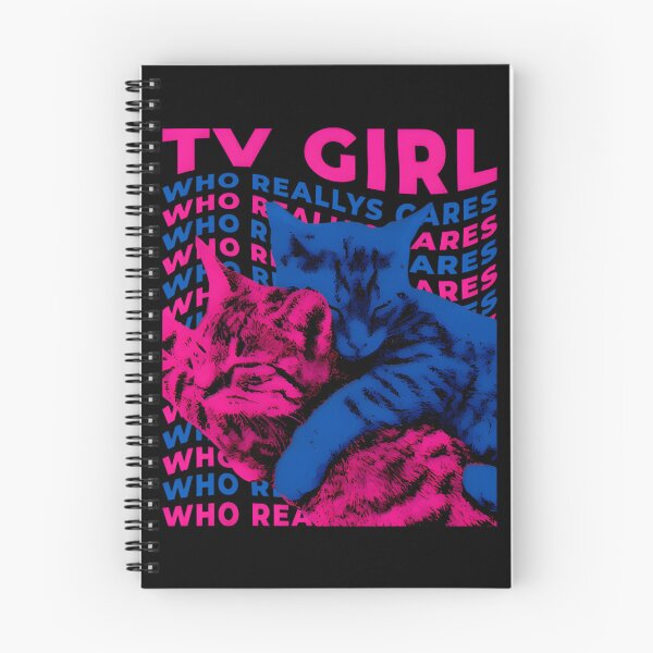 Item preview, Tv Girl Album Frenchs Exit Who Really Cares Cat designed and sold by GarrickHomenick.