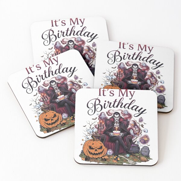 Item preview, Vampire Its My Birthday Gothic Spooky Cake Gift designed and sold by RoyesButler.
