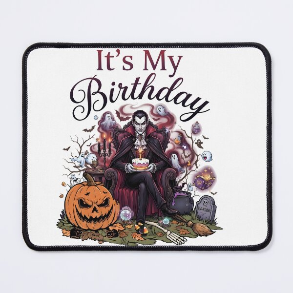 Item preview, Vampire Its My Birthday Gothic Spooky Cake Gift designed and sold by RoyesButler.