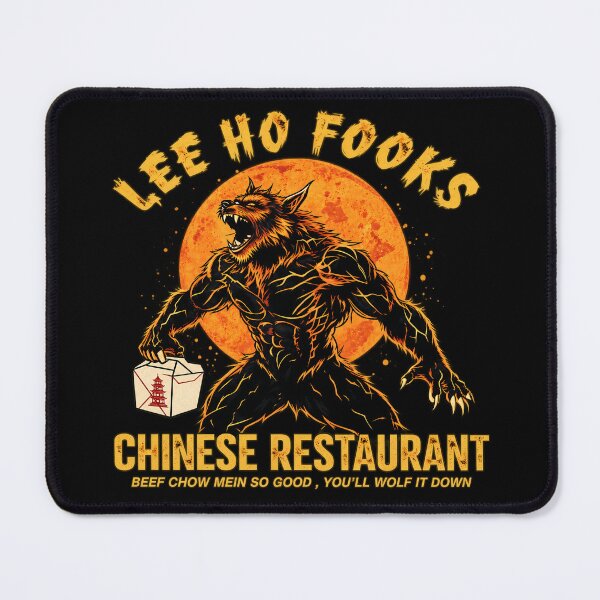 Item preview, Werewolf Chinese Restaurant Poster designed and sold by lockyrollflu.