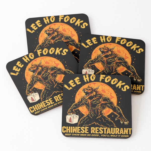 Item preview, Werewolf Chinese Restaurant Poster designed and sold by lockyrollflu.