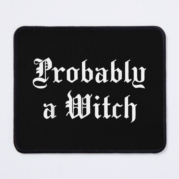 Item preview, Probably A Witch Shirt Gothic Halloween designed and sold by DienesAngele.