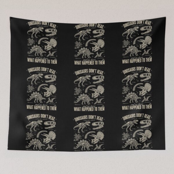 Item preview, Dinosaurs Didn't Read Funny Book Lover Gift designed and sold by Zizo-DR44.