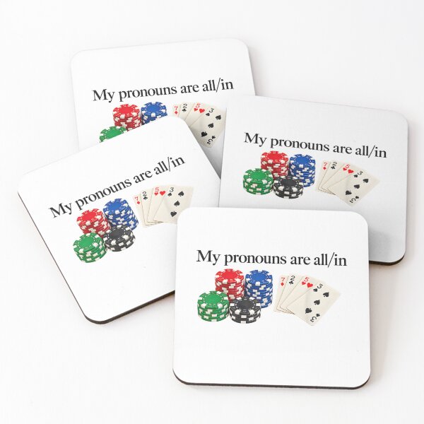Item preview, My Pronouns are All in Funny Poker Player Gambling designed and sold by chasenurbyst.