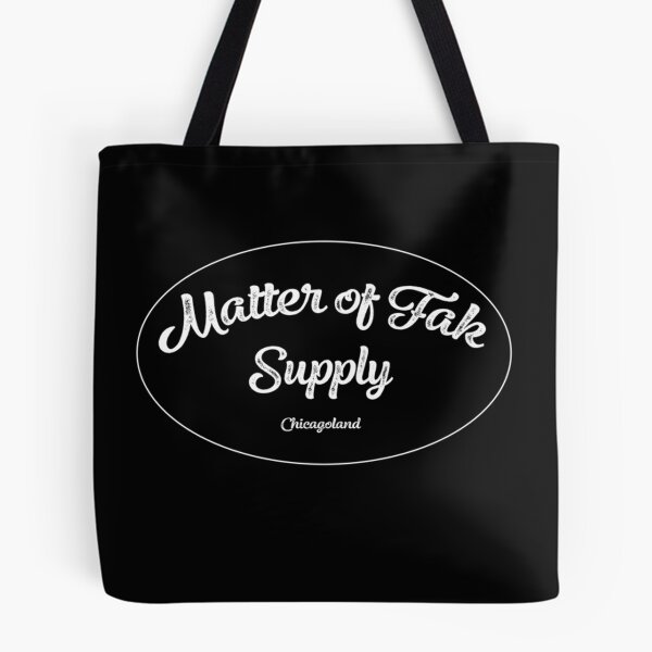 Item preview, White Cursive Oval Chicagoland Store Supply designed and sold by PeterCanaleh.