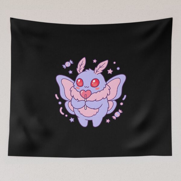 Item preview, Creepy Cute Pastel Goth Mothman Cryptid Spooky Sweet designed and sold by WorldShop17.