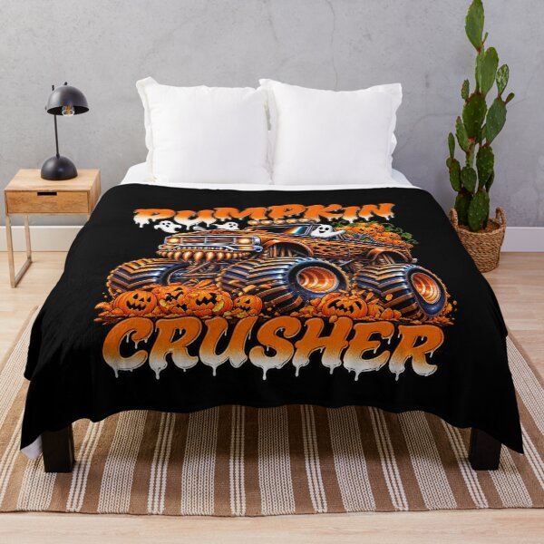 Item preview, Pumpkin Crusher Monster Truck Ghosts Halloween  designed and sold by DienesAngele.