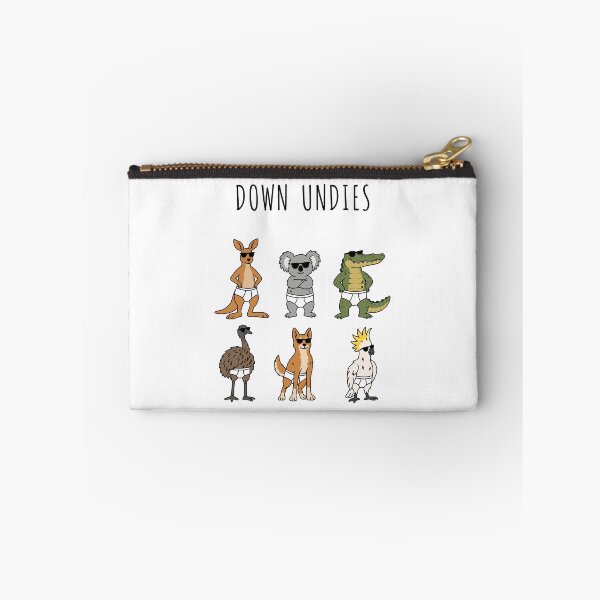 Item preview, Funny Australian animals down undies – Down under pun design designed and sold by messy-nessie.