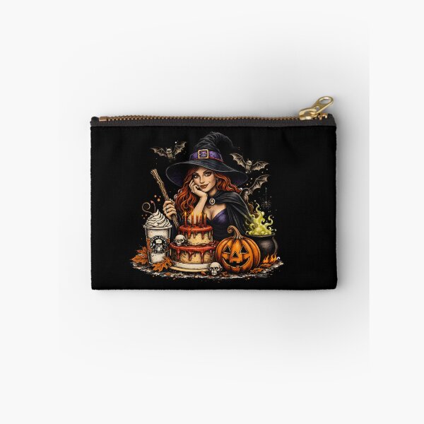 Item preview, Witch Baking Birthday Cake Spooky Magic Gift designed and sold by RoyesButler.