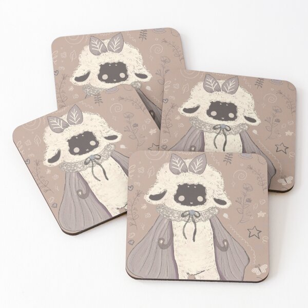 Item preview, Elkie Ellie Pink moth sheep  designed and sold by Elkie Ellie Plush.